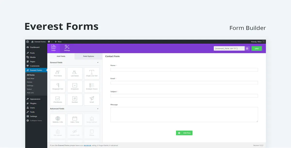 Everest Forms Pro