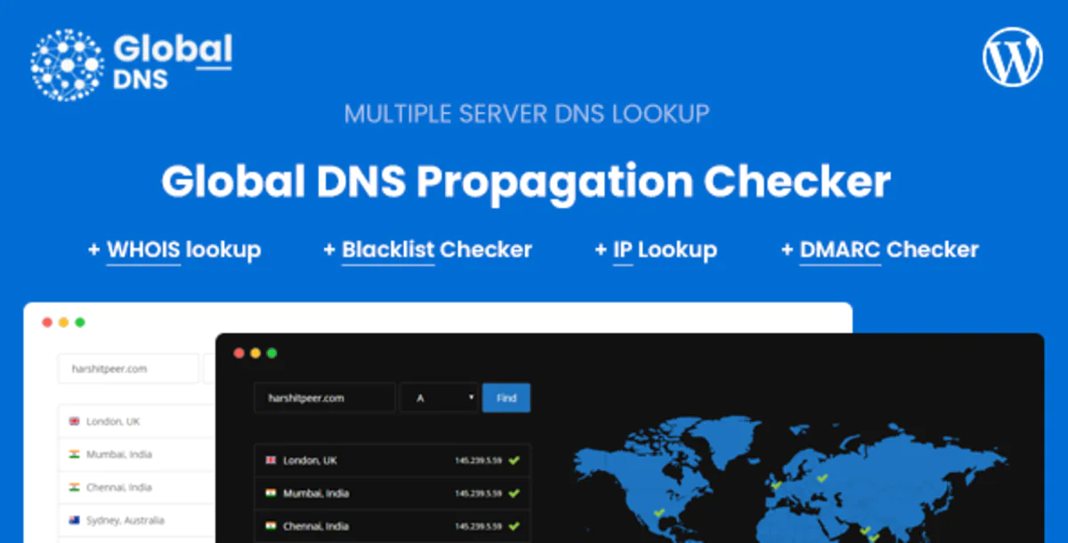 Global DNS - проверка распространения DNS
