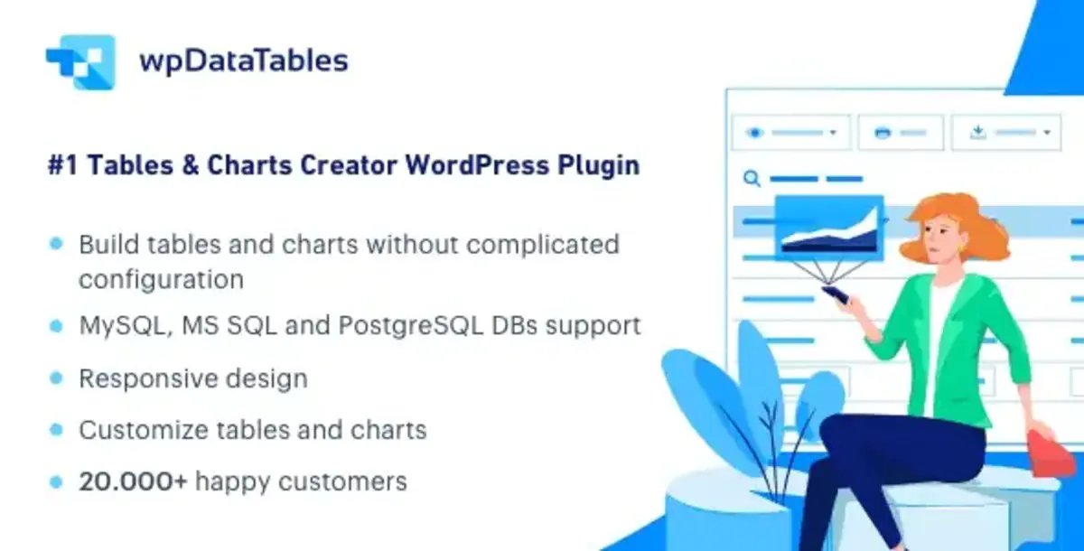 wpDataTables — менеджер таблиц и диаграмм для WordPress