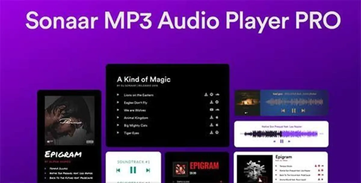 Sonaar MP3 Pro - музыкальный плеер