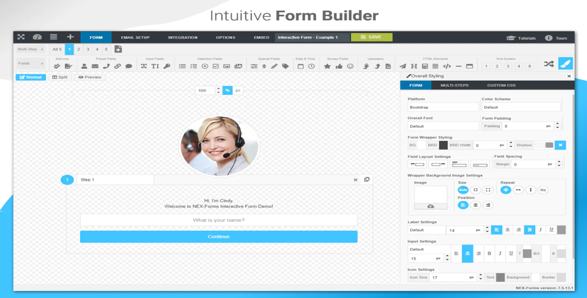 NEX-Forms — лучший конструктор форм WordPress