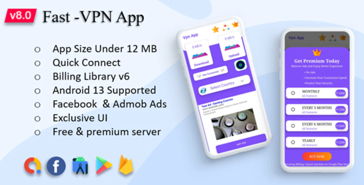 Fast-Pro VPN App — VPN прокси для разблокировки