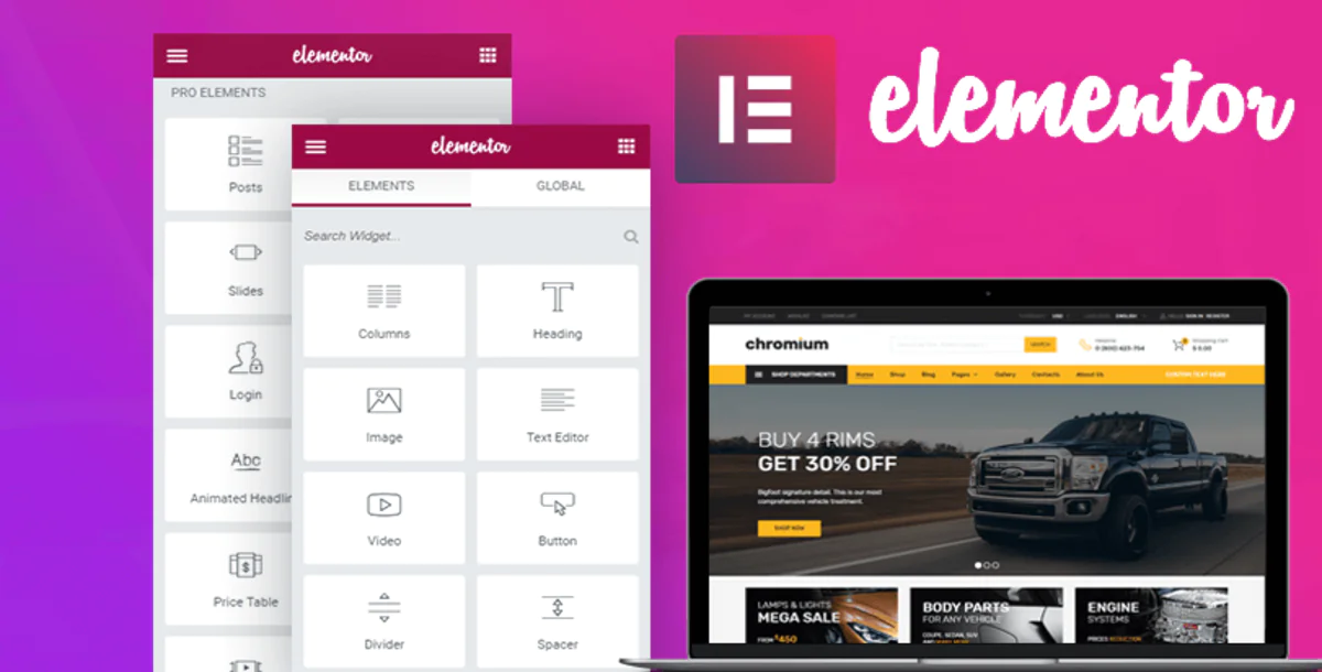 Elementor Pro — самый продвинутый плагин для создания сайтов