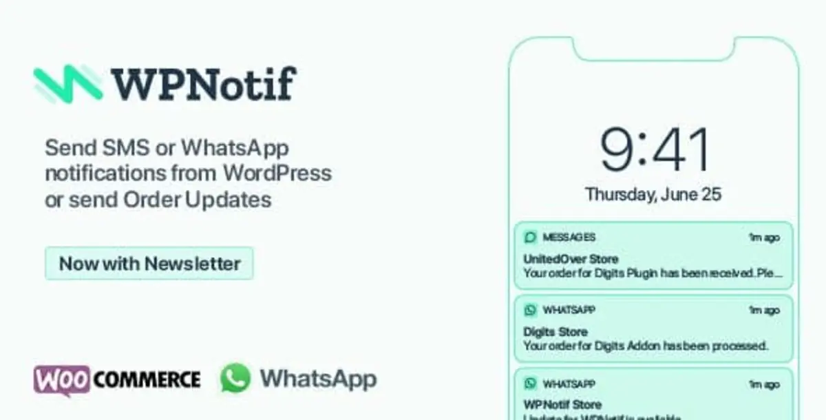 WPNotif — SMS-уведомления WordPress и WhatsApp
