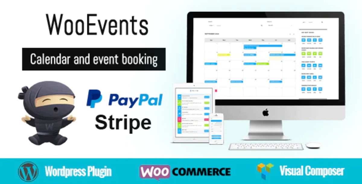 WooEvents — календарь и бронирование мероприятий