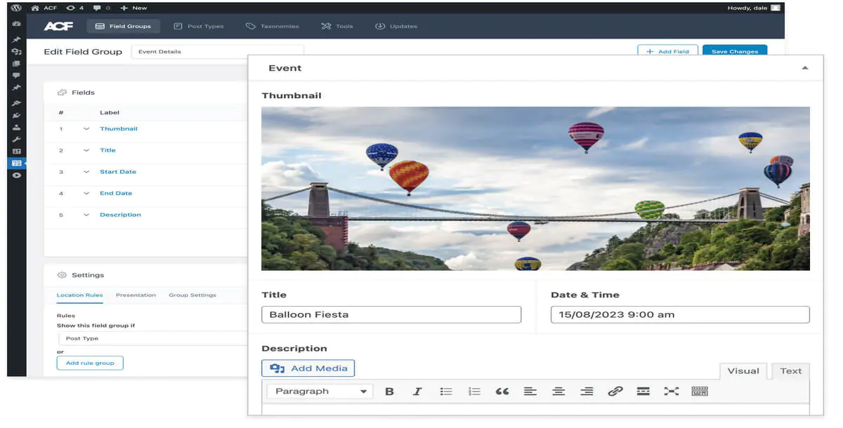 Advanced Custom Fields Pro