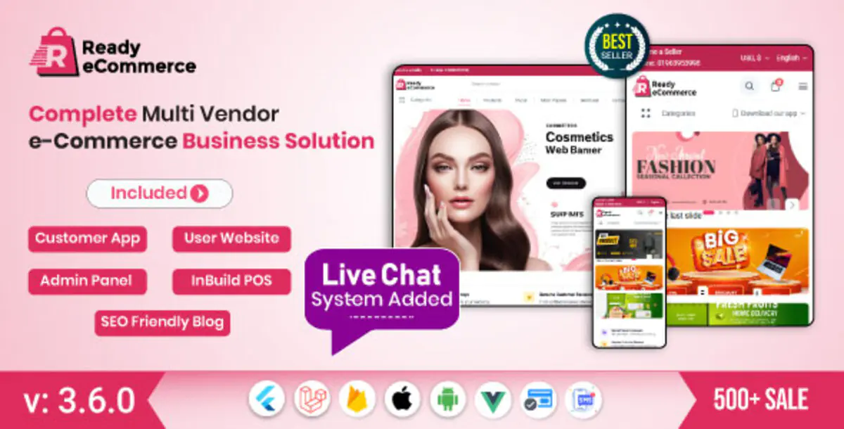 Ready Ecommerce — полноценное мобильное приложение для электронной коммерции