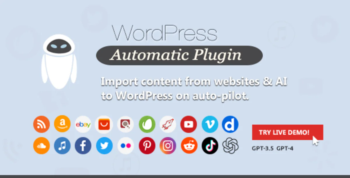 Wordpress Automatic Plugin - генератор контента на базе ИИ и плагин для автоматической публикации