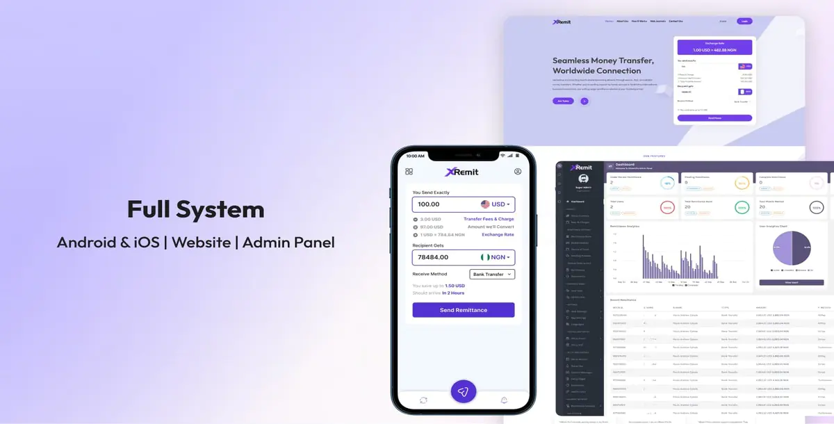 XRemit - полное решение для денежных переводов