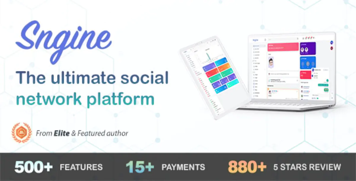 Sngine — лучшая платформа социальных сетей PHP