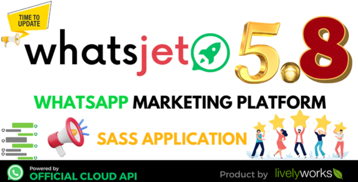 WhatsJet SaaS – WhatsApp - маркетинг: рассылки, кампании, чат-боты, CRM