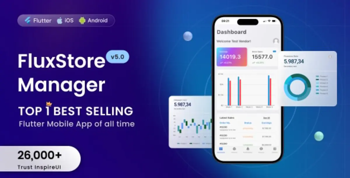 FluxStore Manager — приложение Flutter для поставщиков и администраторов Woocommerce