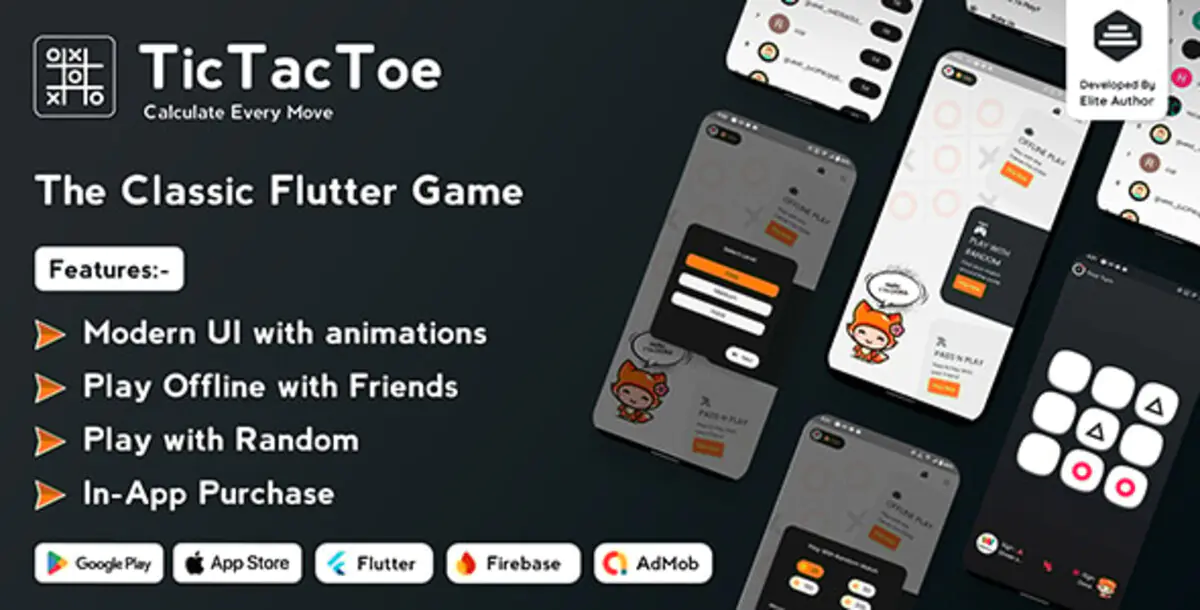 Tic Tac Toe — классическая игра «Крестики-нолики»
